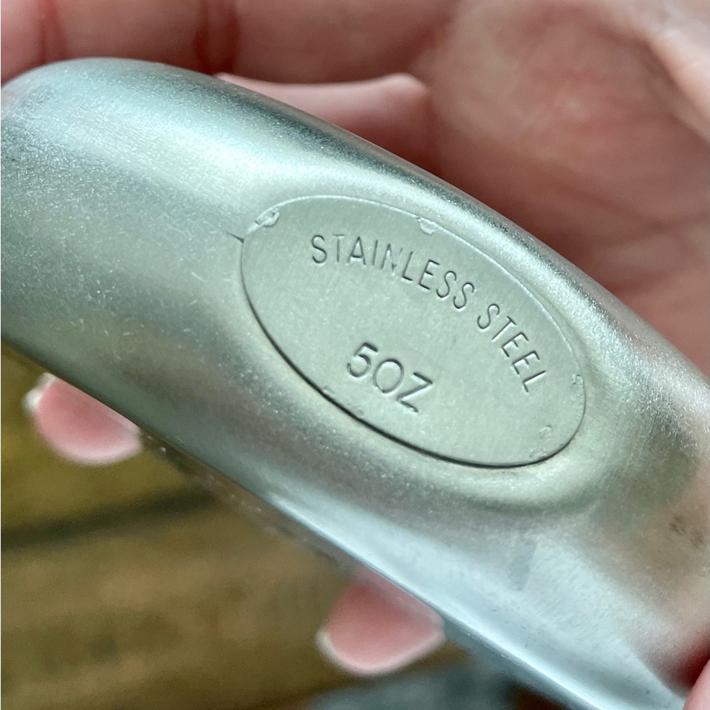 Flask Stainless Steel “Wet Your Whistle” - Picture 3 of 4